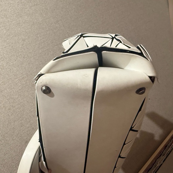 Bao Bao Issey Miyake Geometric White and Black Tote Bag - Picture 10 of 15